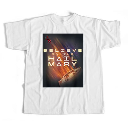 Mens T Shirt Project Hail Mary Print Summer Tee Harajuku Unisex Loose Fit Casual Streetwear Graphic Fashion Trend Hot Sale Cool