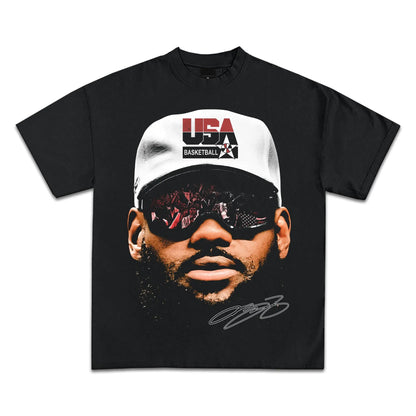 Pop Culture Vintage Graphic T-Shirt Collection American Rap Basketball Streetwear Hip-Hop Y2K Top Premium Qua Men Clothing Short