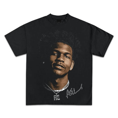 Pop Culture Vintage Graphic T-Shirt Collection American Rap Basketball Streetwear Hip-Hop Y2K Top Premium Qua Men Clothing Short