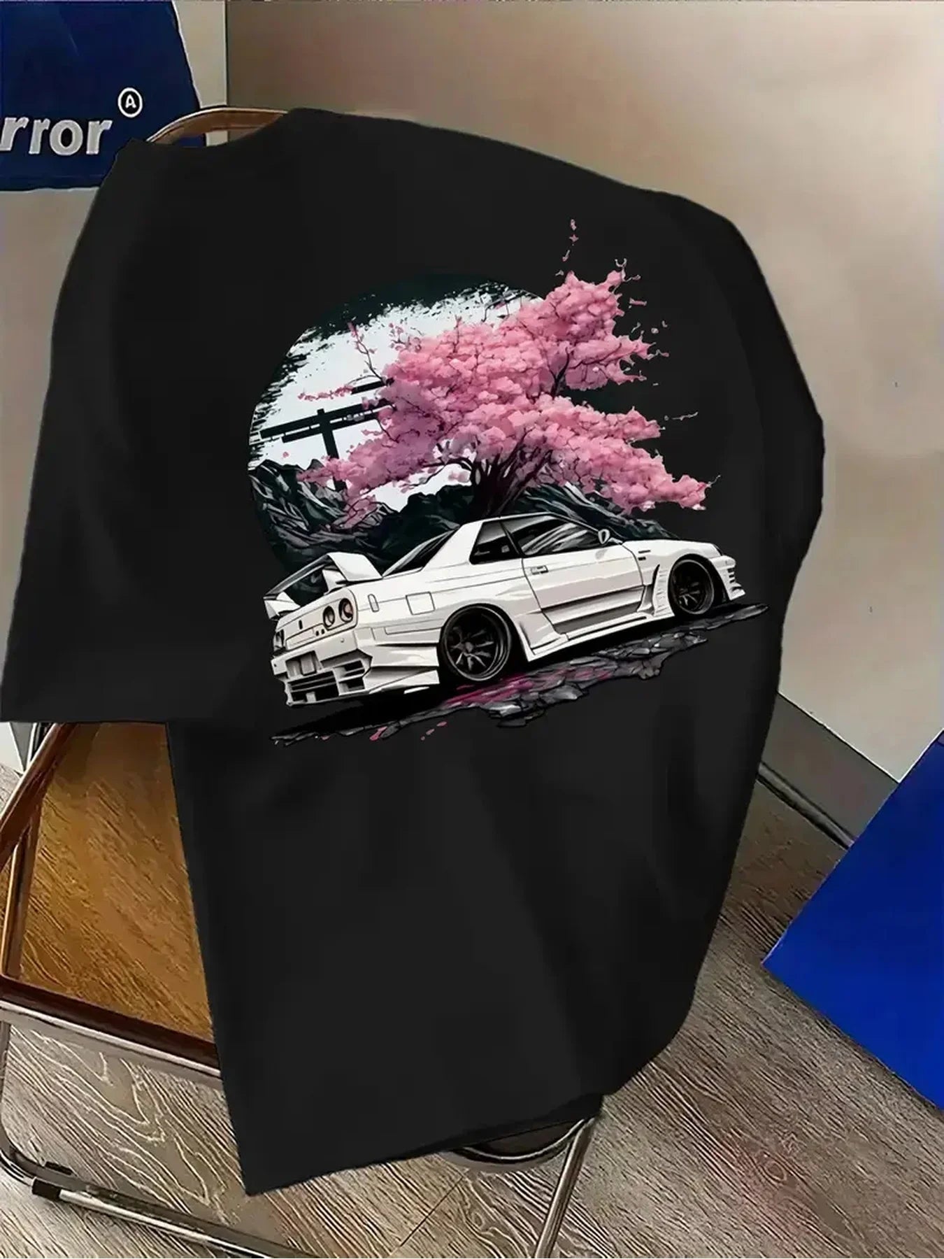 Men'S Racing Graphic Tee Lightweight Breathable T-Shirt Designed for Car Enthusiasts, Casual Shirt with Heat Transfer Prints