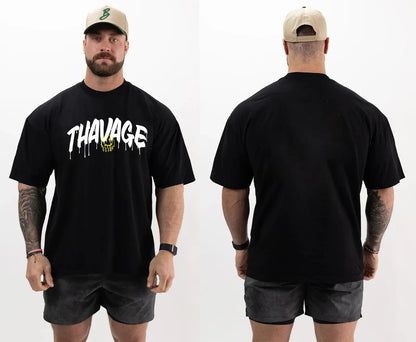 Mens Compression Tee Shirts, Athletic Training Top Lightweight Oversized Gym T Shirt for Men High Quality Fitness Workout