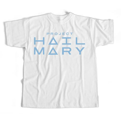 Mens T Shirt Project Hail Mary Print Summer Tee Harajuku Unisex Loose Fit Casual Streetwear Graphic Fashion Trend Hot Sale Cool