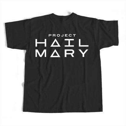Mens T Shirt Project Hail Mary Print Summer Tee Harajuku Unisex Loose Fit Casual Streetwear Graphic Fashion Trend Hot Sale Cool